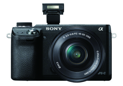 Sony NEX-6 - a nova diva 3 nex 6 front wselp1650 2 flash up