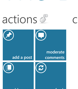 Wordpress disponível para Windows Phone 1 WordPress disponível para Windows Phone