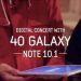 Samsung Note brilha em concerto sinfónico