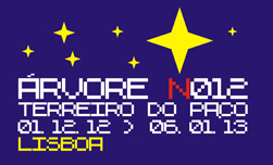Árvore de Natal de Lx projecta o seu video