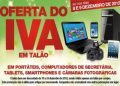 Staples oferece IVA dia 8 e 9