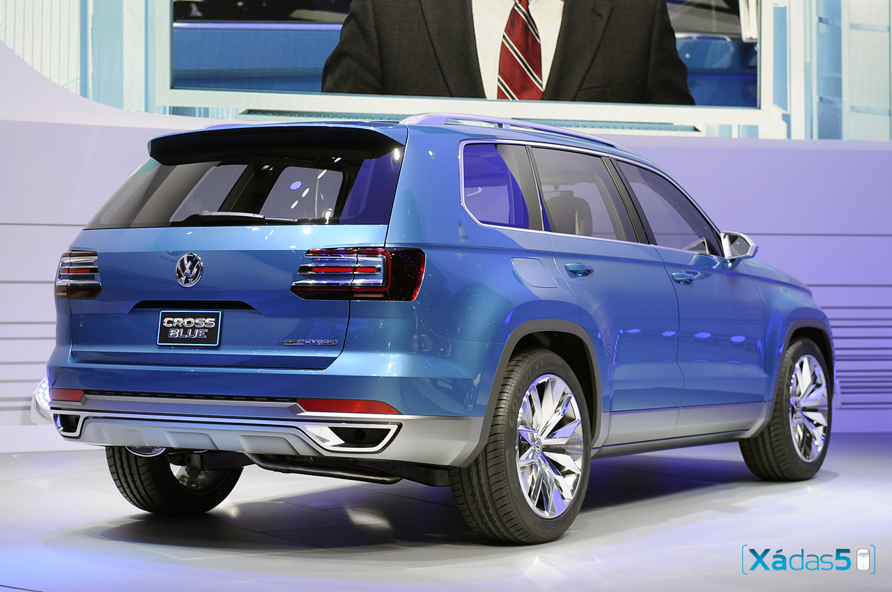 Volkswagen Crossblue - Diesel Hibrido 3 02 volkswagen crossblue concept detroit