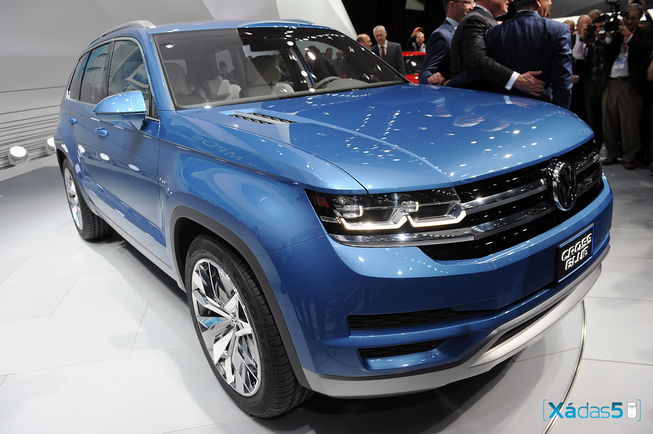 Volkswagen Crossblue - Diesel Hibrido 4 03 volkswagen crossblue concept detroit