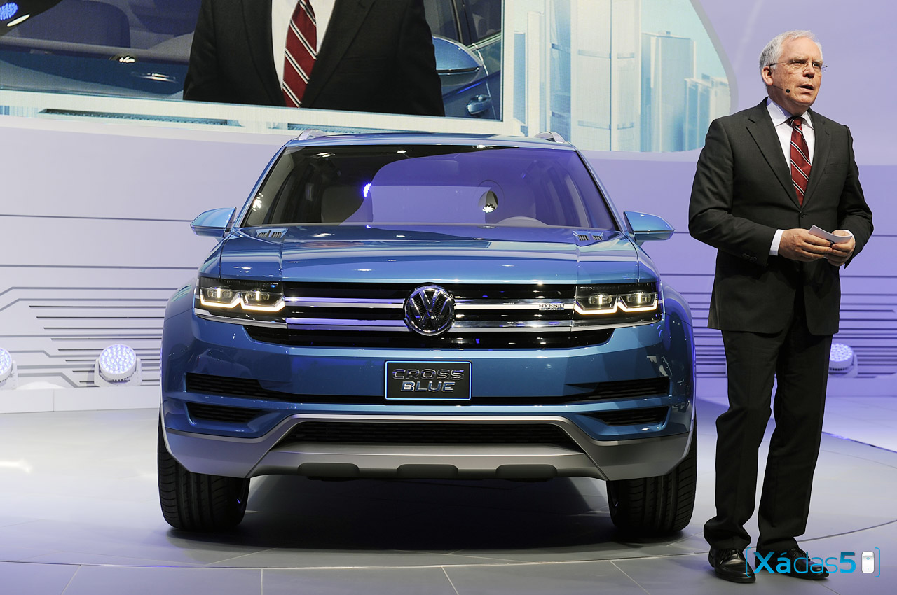 Volkswagen Crossblue - Diesel Hibrido 6 05 volkswagen crossblue concept detroit
