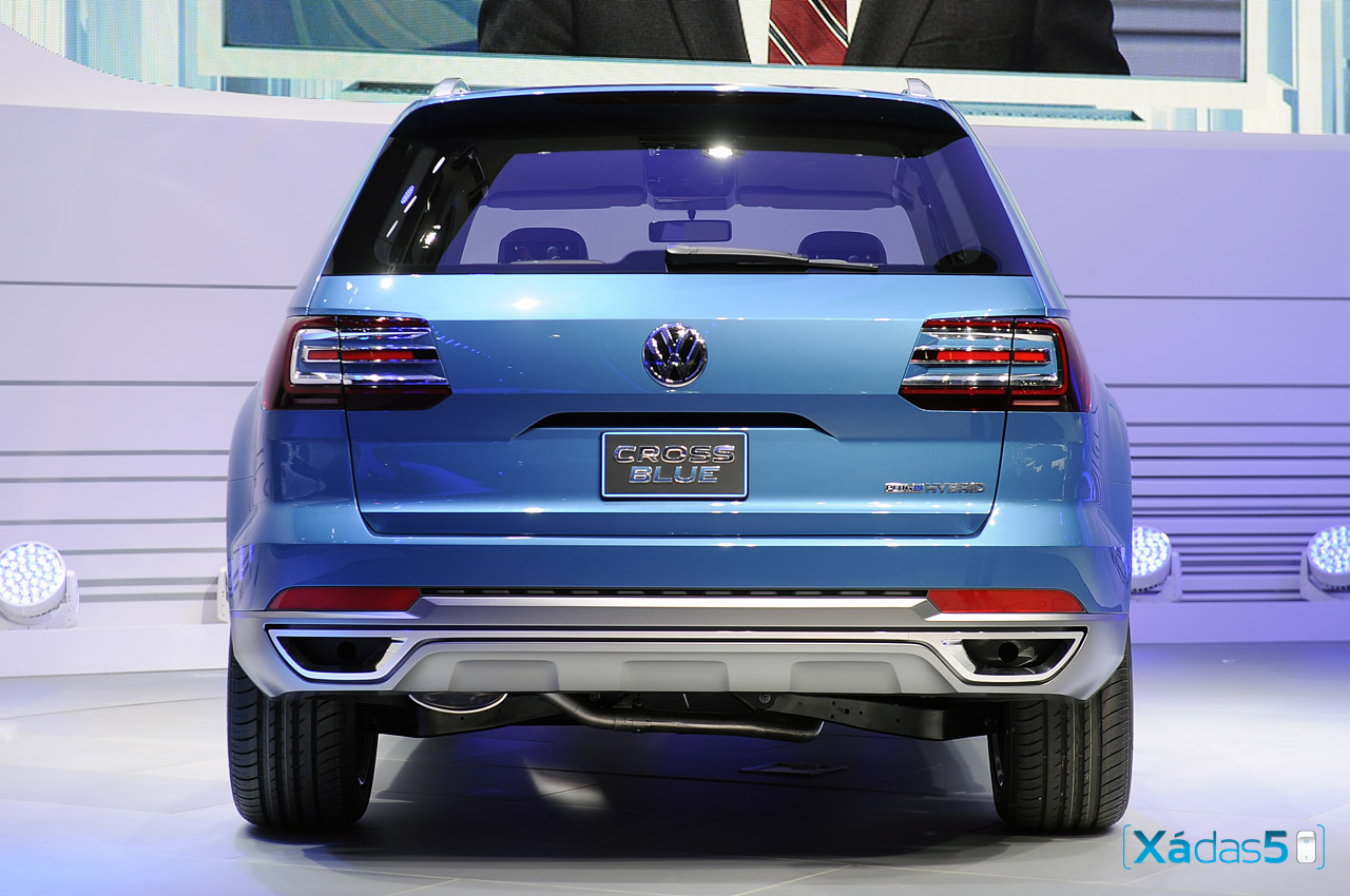Volkswagen Crossblue - Diesel Hibrido 7 06 volkswagen crossblue concept detroit