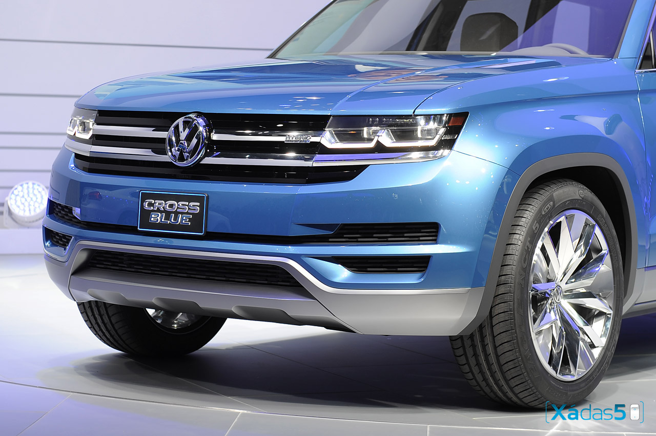 Volkswagen Crossblue - Diesel Hibrido 8 07 volkswagen crossblue concept detroit