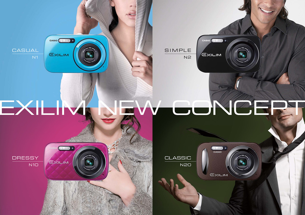 Casio propõe Exilim N Series para dia dos namorados