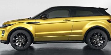 Range Rover Evoque Sicilian Yellow