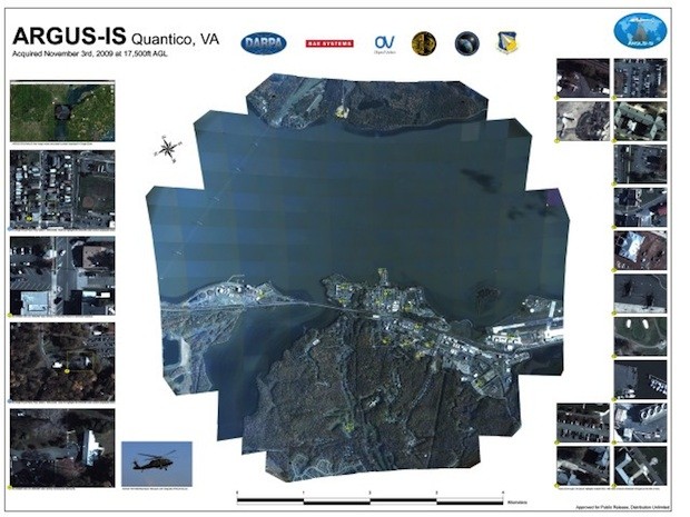Super Big Brother já anda em cima de nós e a 1.8 Gigapixel!!!!! 2 darpa argus is 1