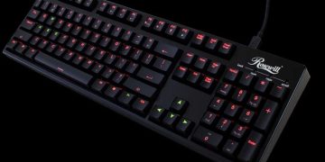 Teclas com cores… só duas, mas a cores!