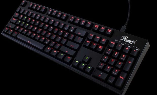 Teclas com cores… só duas, mas a cores!