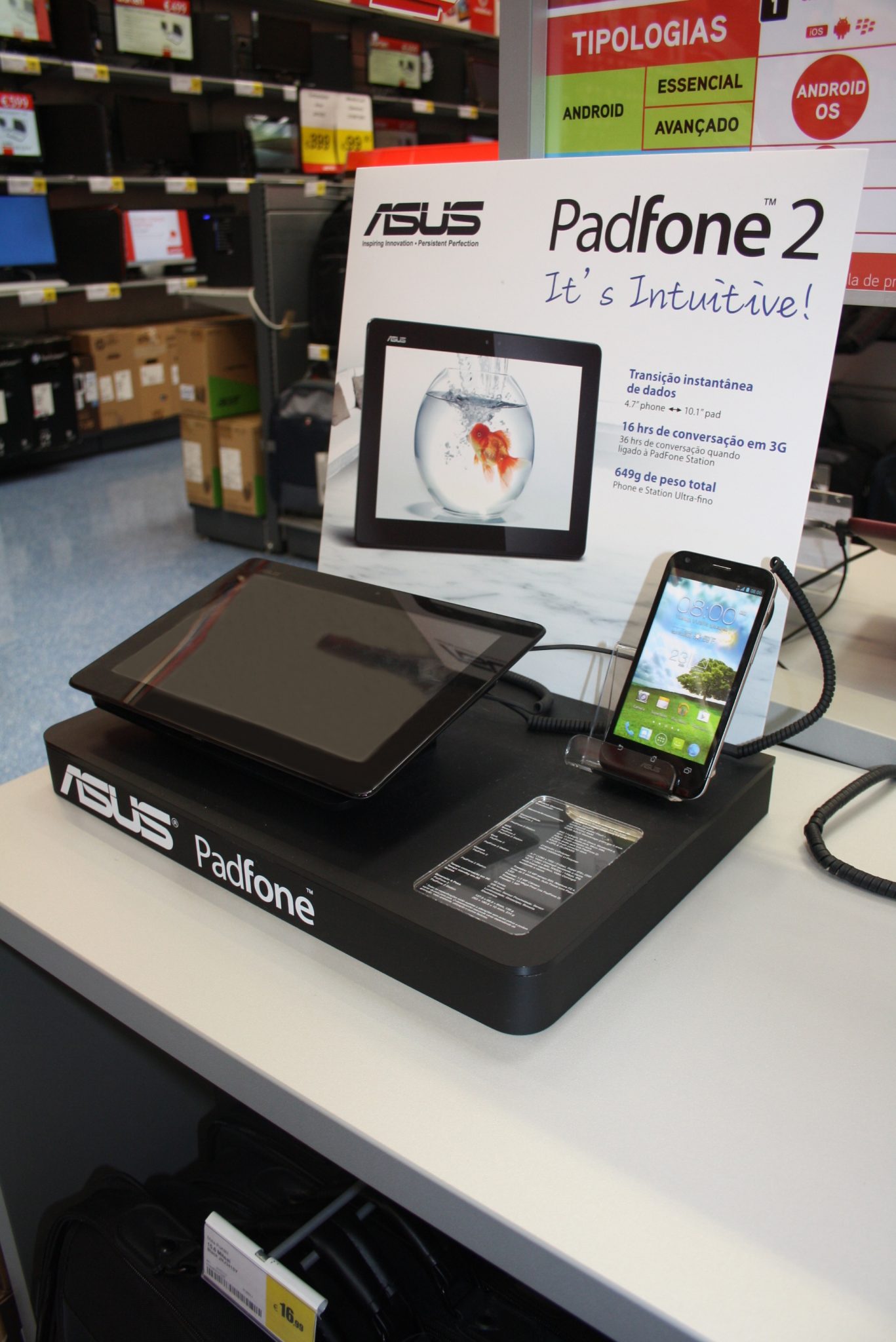 ASUS confia na Gateway para proteger o novo PadFone 2