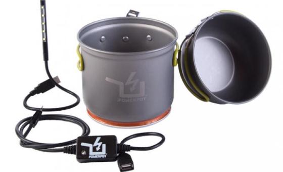 Recarregue o telemóvel com água quente