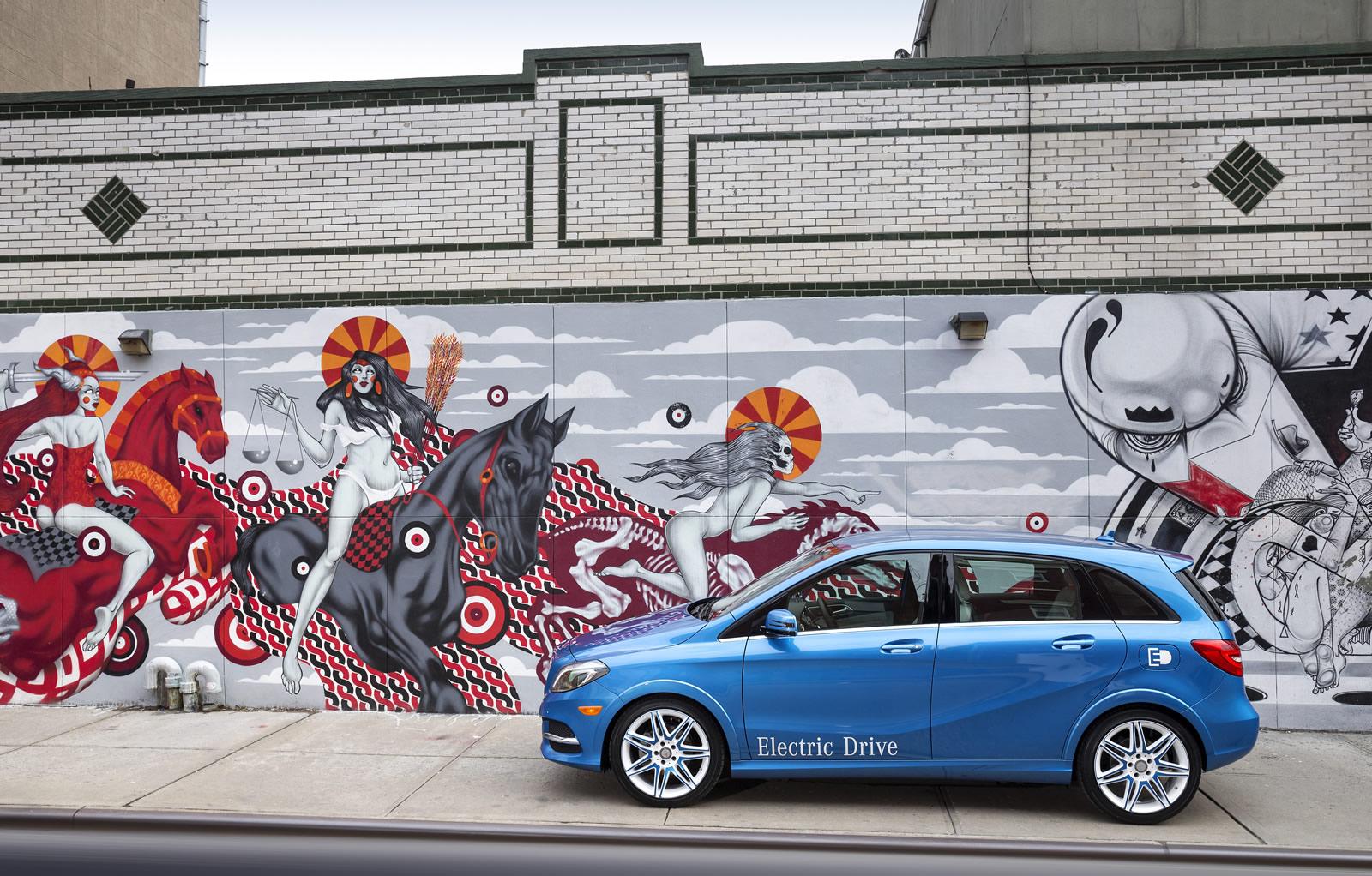 Mercedes-Benz Classe B Electric Drive em 2014 5 Mercedes Benz B 4