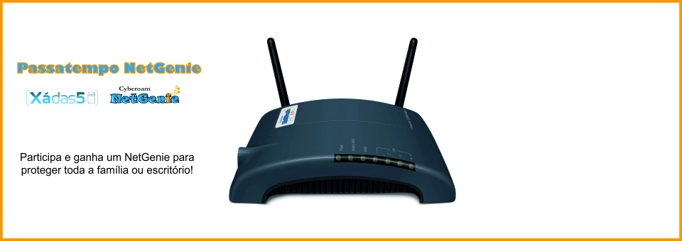 Passatempo Xá das 5 / NetGenie
