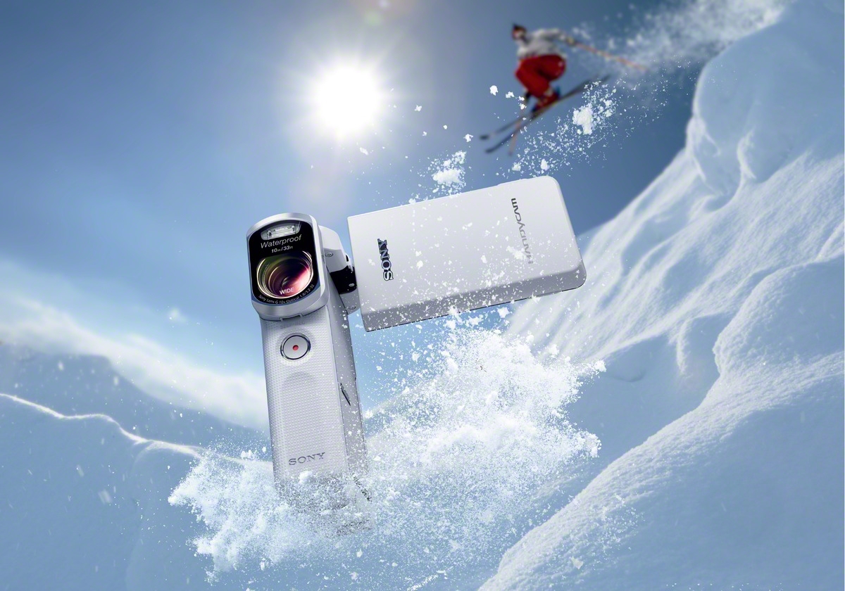 Sony lança handycam resistente à água