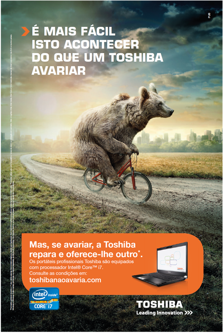 Toshiba lança 8ª edição “Toshiba não Avaria”