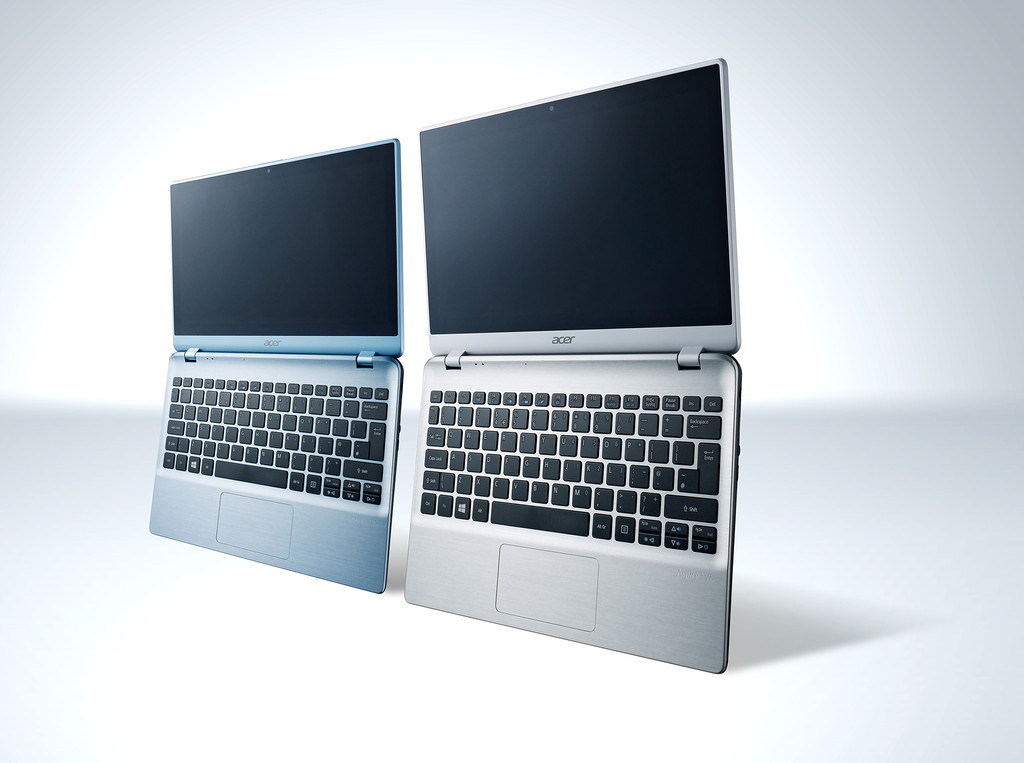 Novos ultrabooks Acer V5 e V7 ultra finos e leves