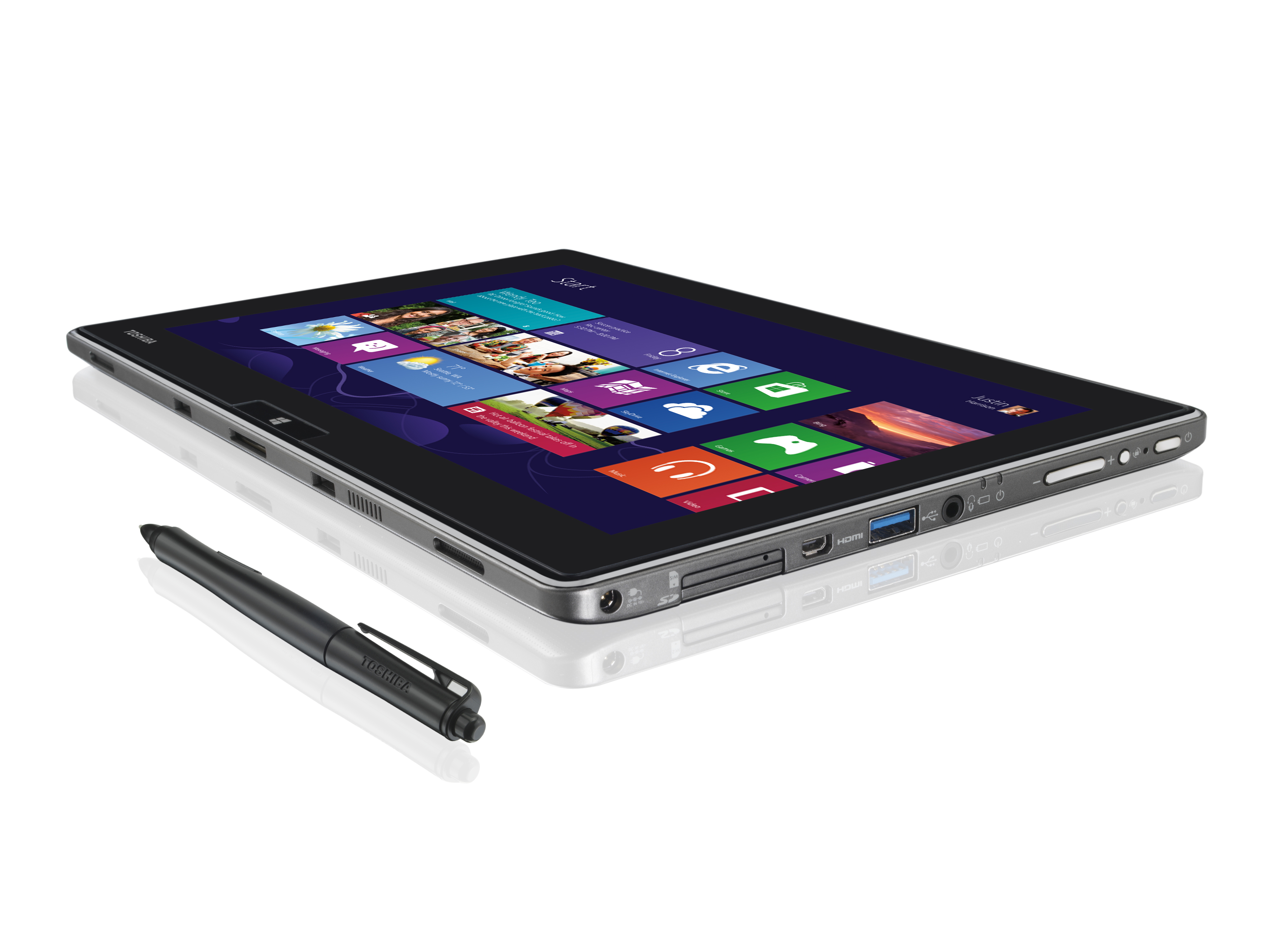 Toshiba lança tablet com W8 Pro