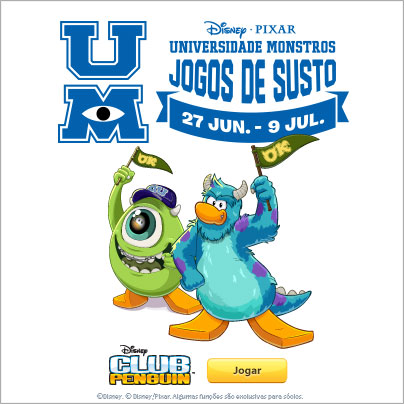 “Monstros A Universidade” é novo jogo CPDisney