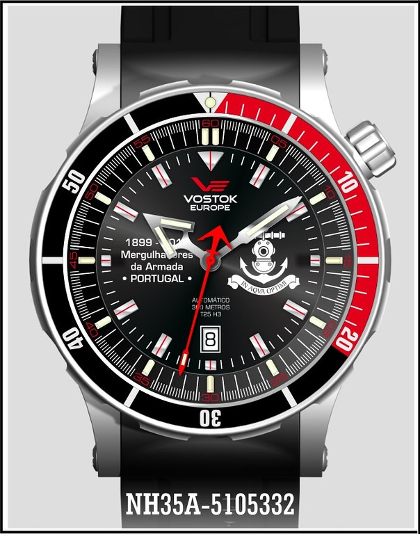 Mergulhadores da Armada Portuguesa têm relógio comemorativo