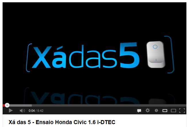 Xá das 5 no Youtube