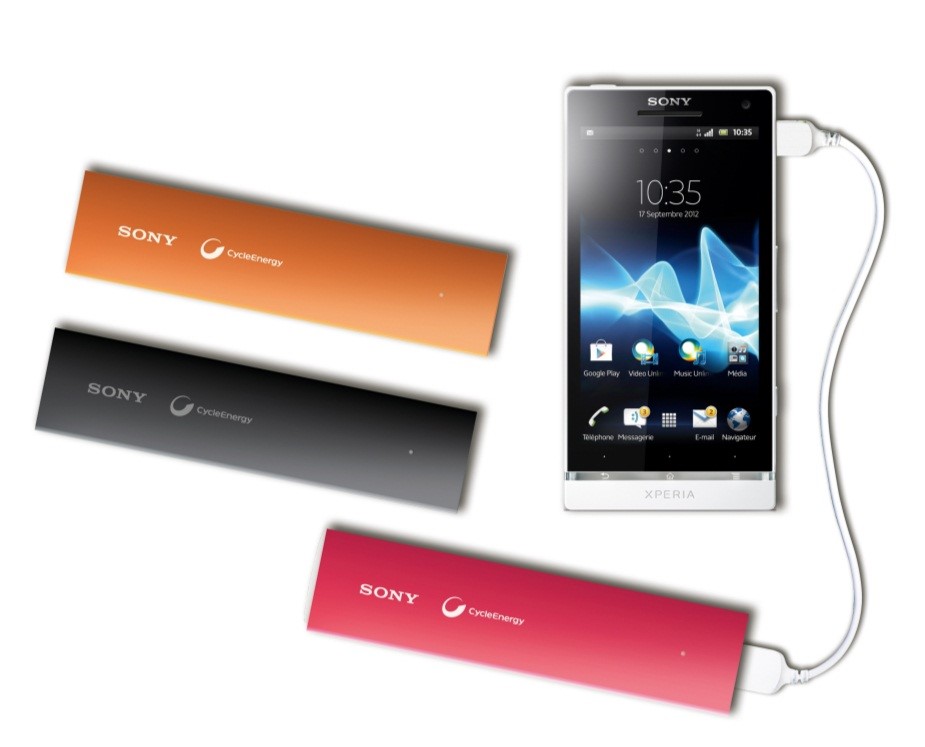 Carregador portátil Sony CP-VLS