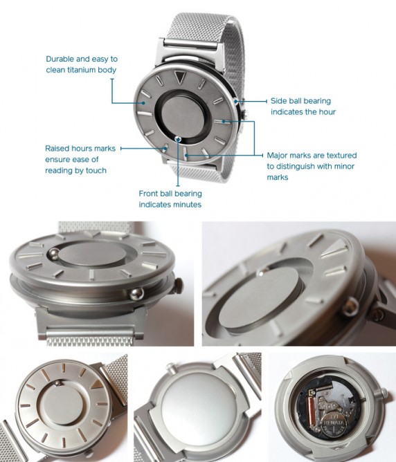 Eone Bradley, um relógio para invisuais 8 eone bradley tactile watch 12