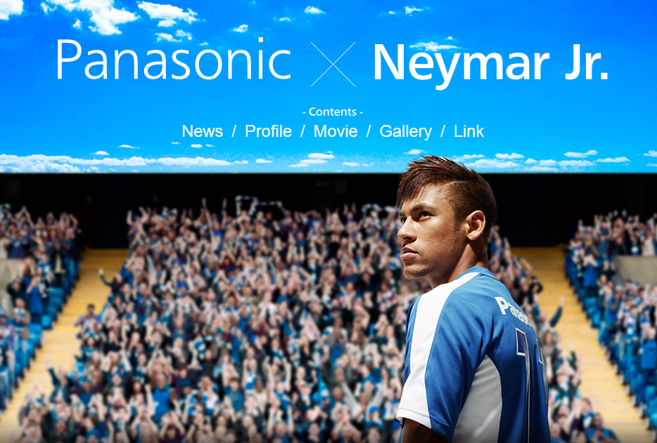 Panasonic firma contrato com Neymar até 2017