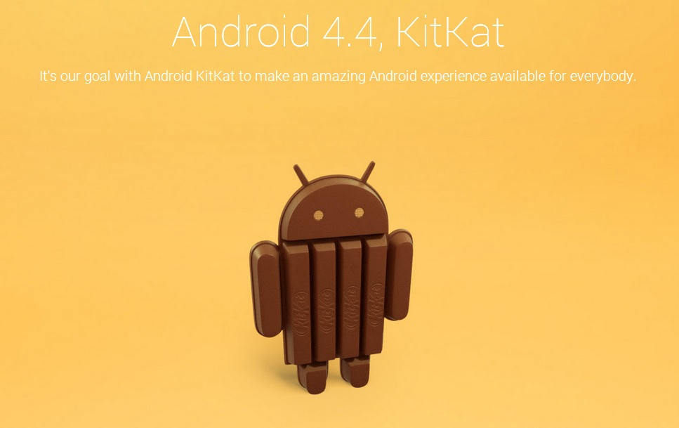 KitKat - o colesterol do Android ao longo dos anos 8 AndroidKitKat