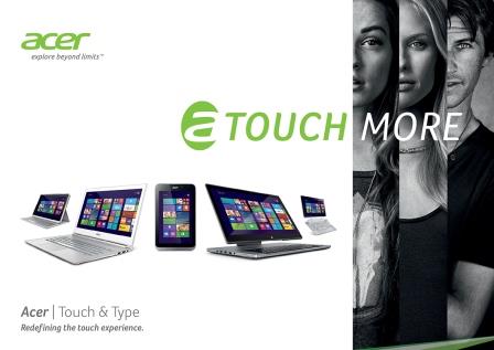 Acer Touch Type Portfolio