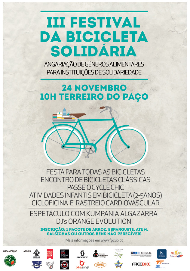 Festival da Bicicleta Solidária – 24 de Novembro 3 festival solidario 5 CARTAZ
