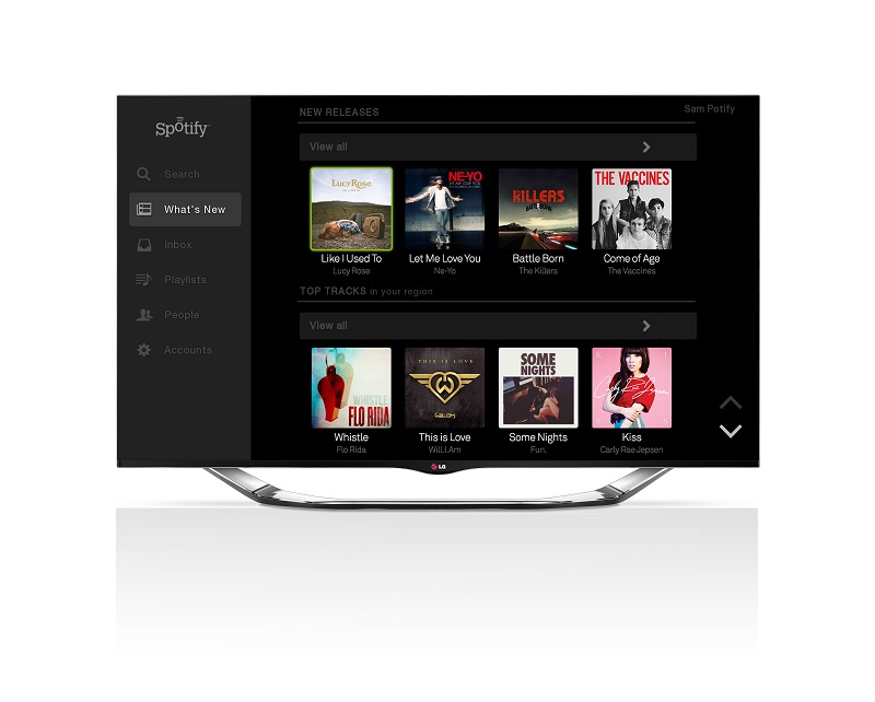 Spotify brevemente na LG Smart TV 16 Spotify brevemente na LG Smart TV