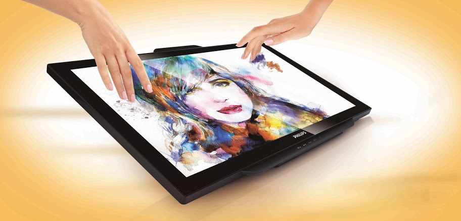 A Philips lança monitor táctil e gestual com microfone e webcam