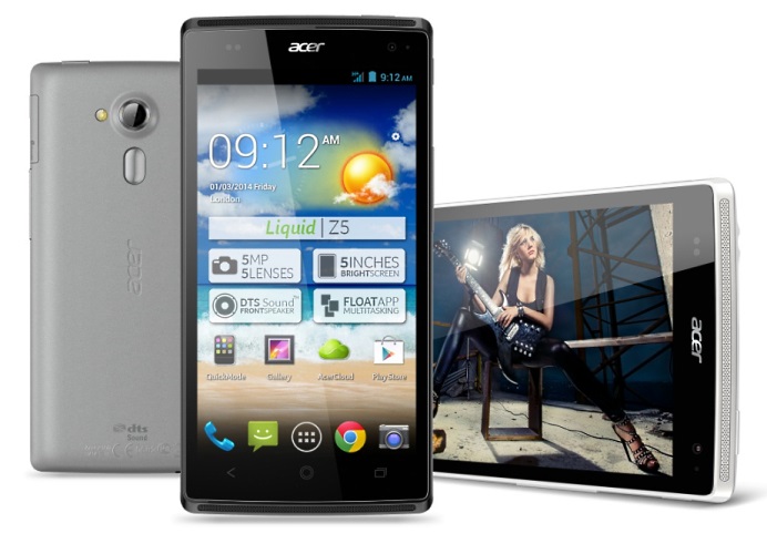 Acer Liquid Z5, um smartphone com um preço muito interessante