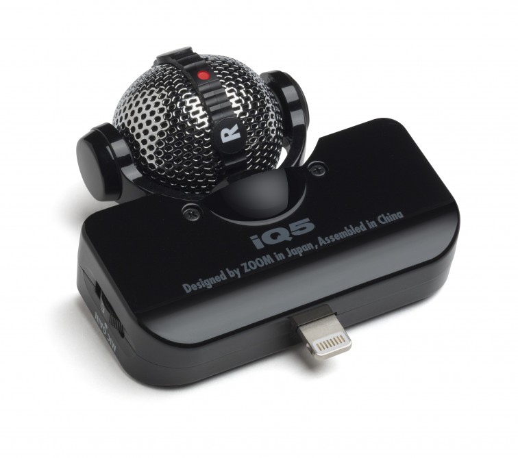 Zoom iQ5, microfone externo para iApples 7 zoom iq5 4
