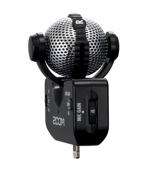 Zoom iQ5, microfone externo para iApples 6 zoom iq5 5