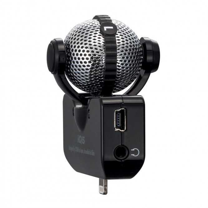 Zoom iQ5, microfone externo para iApples 5 zoom iq5 6