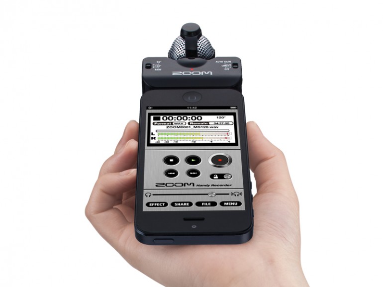 Zoom iQ5, microfone externo para iApples 4 zoom iq5 7