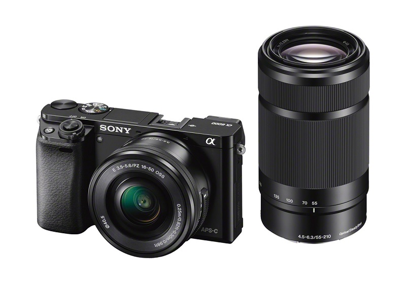 A nova Sony α6000 tem a focagem mais rápida do mundo 4 a6000 wSELP1650 wSEL55210 black 1200
