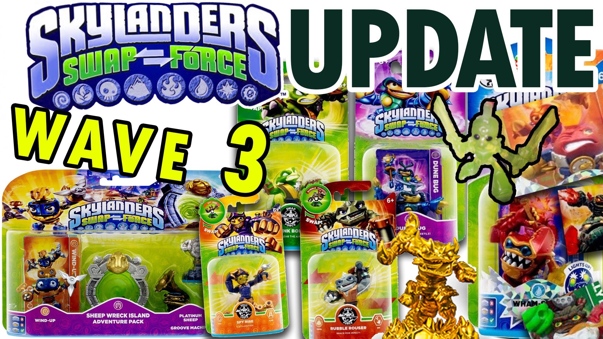Novos Skylanders Swap Force já disponíveis
