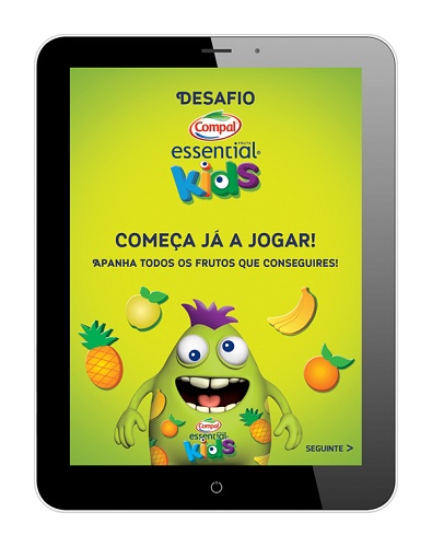 Compal Essencial Kids lança jogo em realidade aumentada