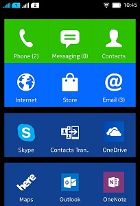 Nokia X com actualização 10 Nokia X com actualização