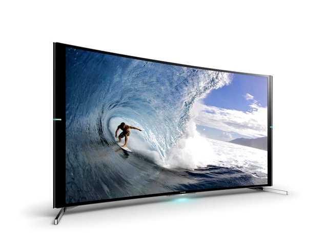 Sony S90, curvo, 4K e som surround