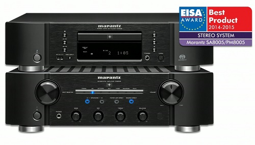 Marantz PM-8005 / SACD SA-8005 ganham prémio EISA