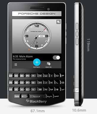 Porsche Design P9983 made by BlackBerry 7 Blackberry Porsche