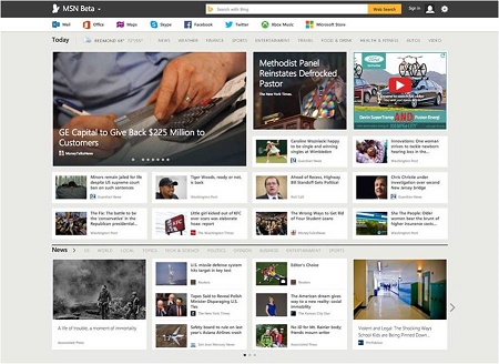 Microsoft lança novo MSN 3 Microsoft lança novo MSN