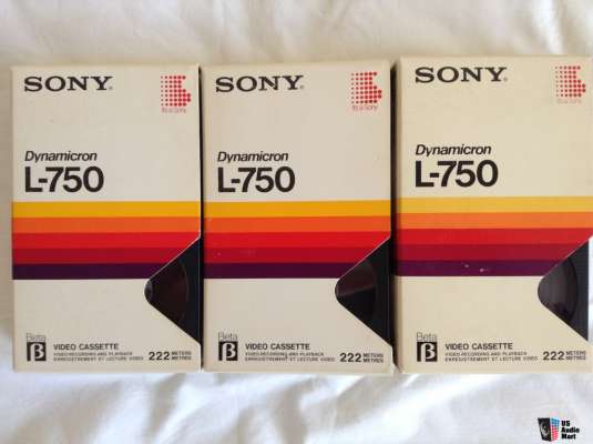 A notícia de hoje: a Sony termina oficialmente o formato Betamax 10 ccc