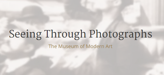 MoMA e Coursera oferecem curso de fotografia online