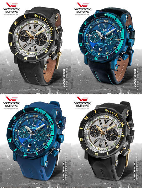 Vostok Europe com novos cronógrafos para “Chegar aos Extremos”